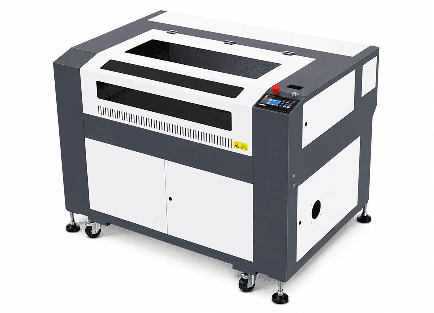 Large format CO₂ laser processing a full sheet