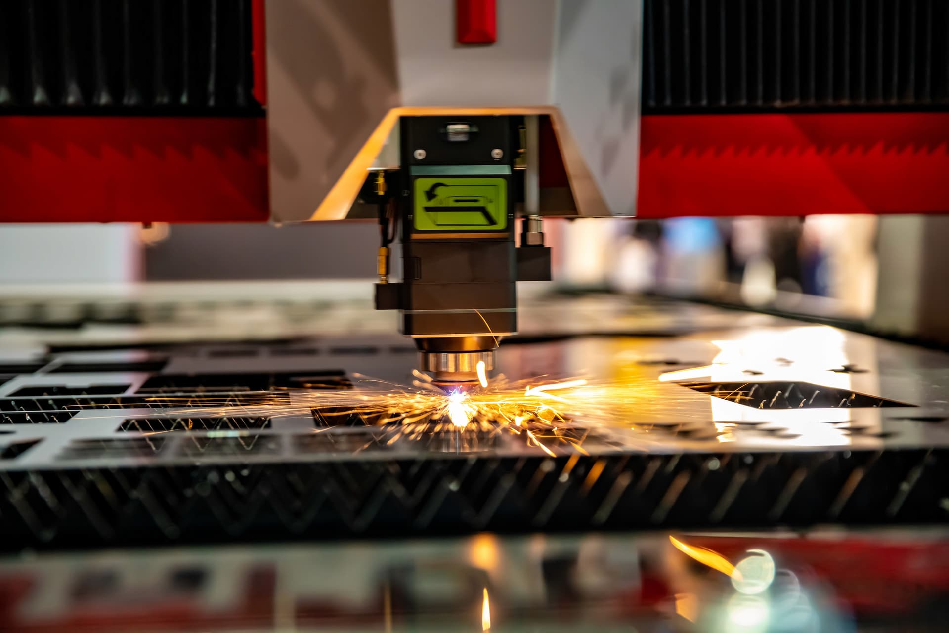 Fibre laser machine
