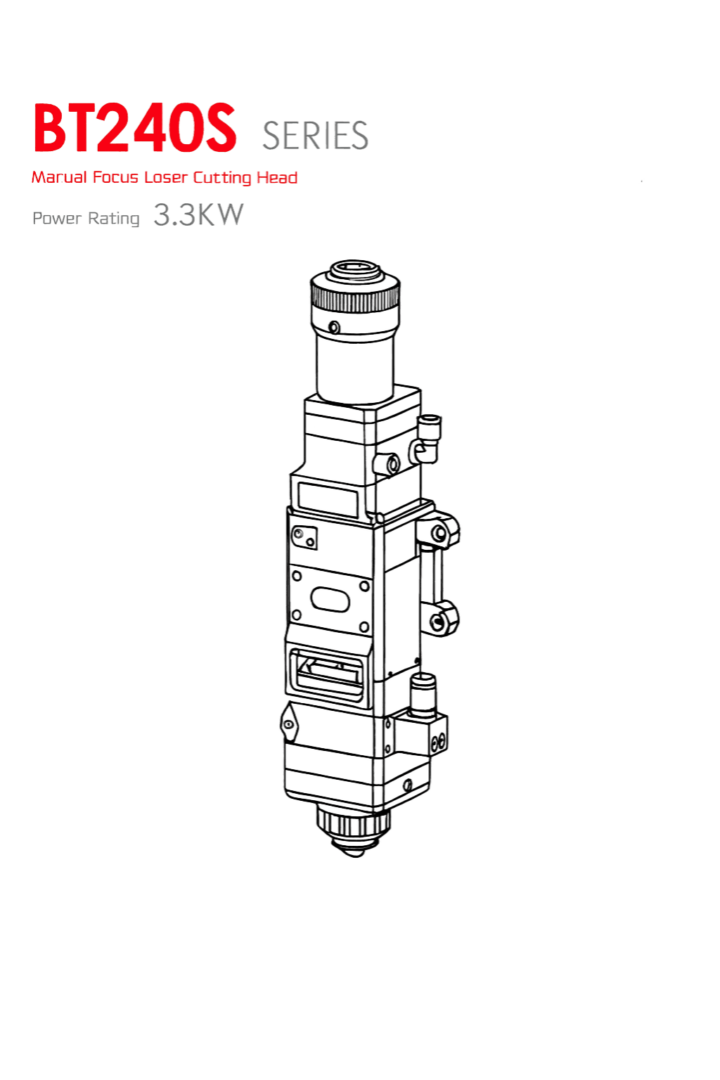 BT240S Series laser cutting head