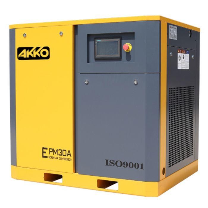 Isobex engineer commissioning a compressor